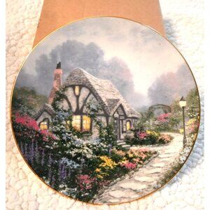 Vintage "Chandler's Cottage" Collectors Plate From Garden Cottages of England Se